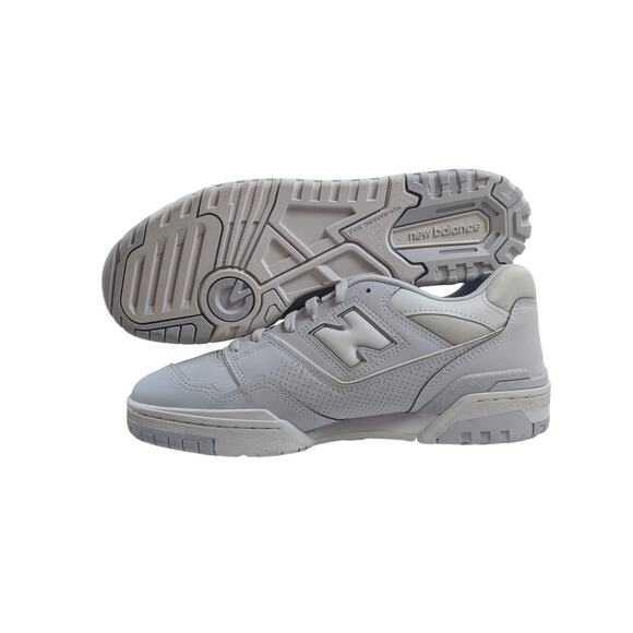 New Balance 550 Granite/Quartz Grey Mens 9.5 Ortholite Lightweight BB550HSB NWOB main image 9